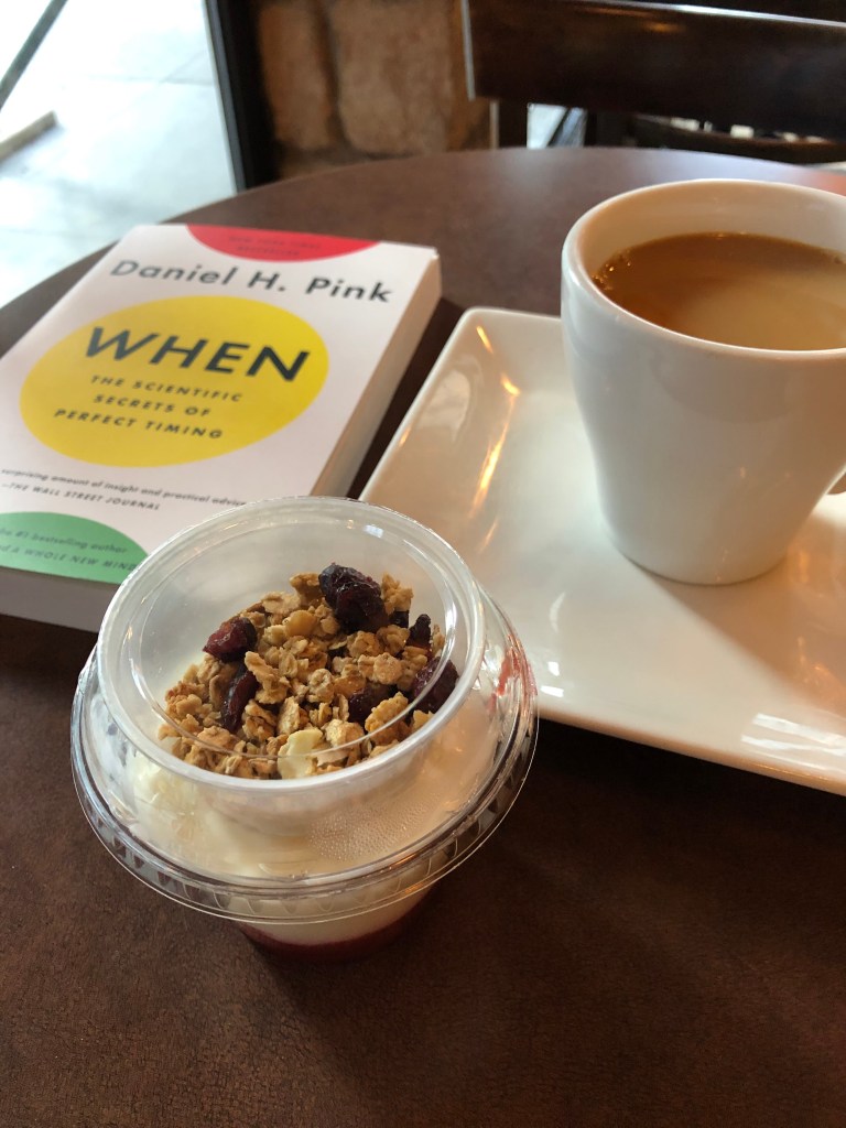 Reading When over breakfast